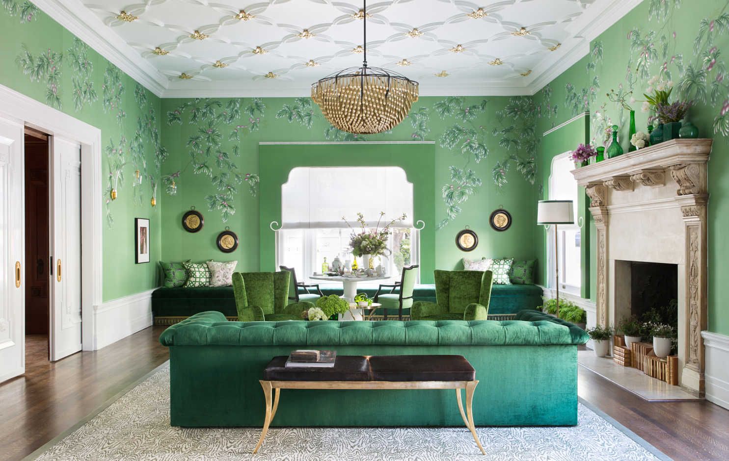 Green Living Room Ideas: 15 Gorgeous Verdant Schemes