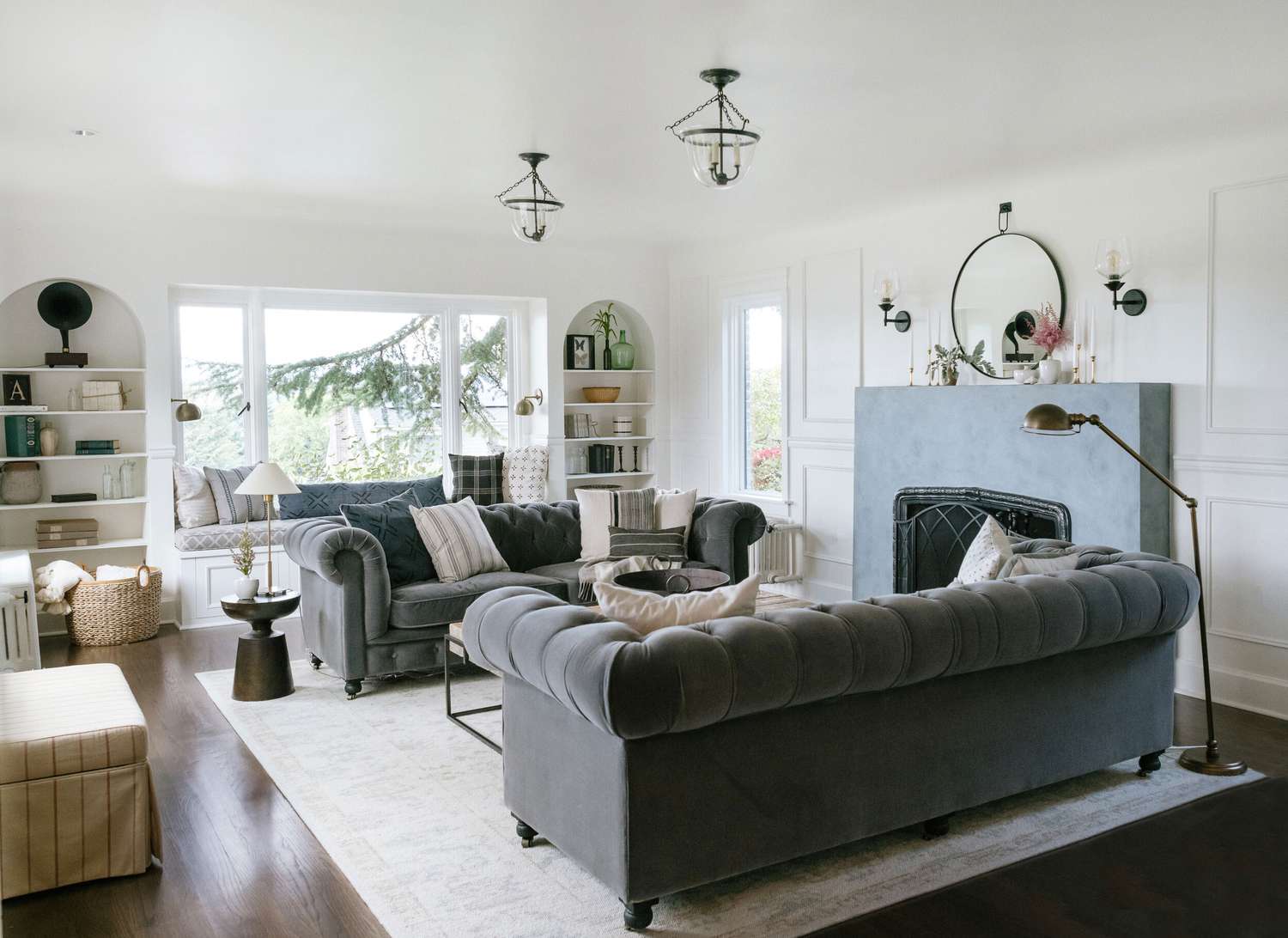 How Can You Make A Cool Gray Room Feel Warm And Inviting?