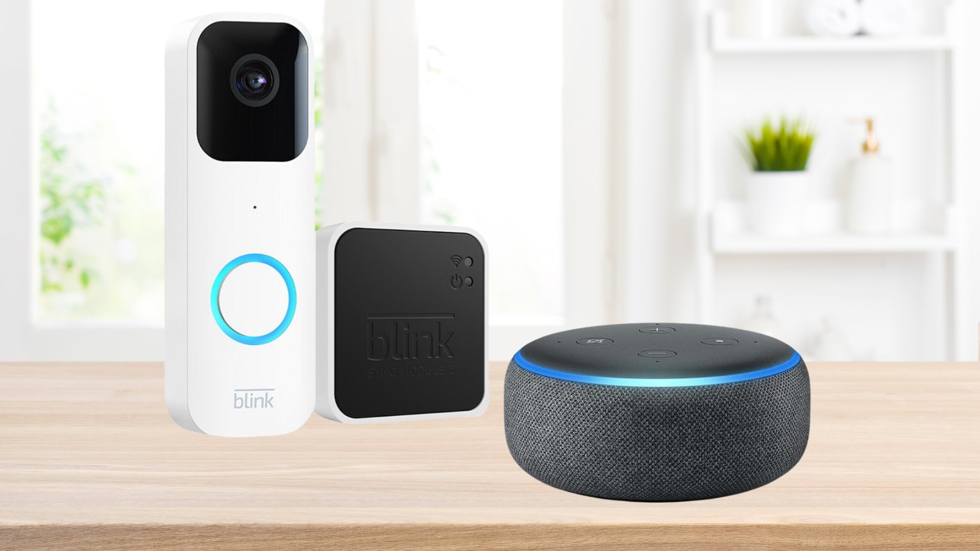 Alexa and blink store camera