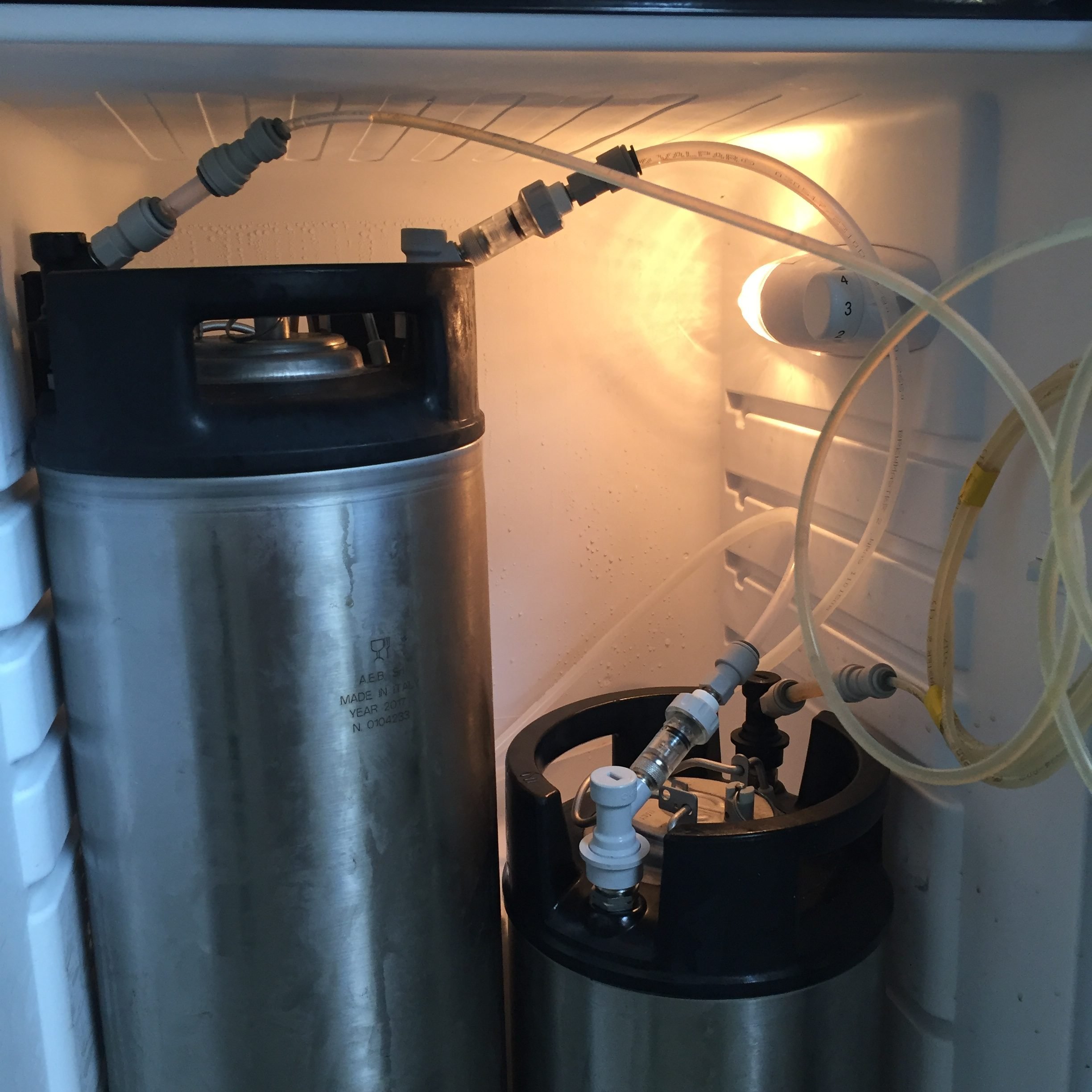 How Long Should Gas Line Be For Kegerator