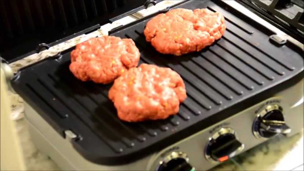 How Long To Cook Burgers On Indoor Grill