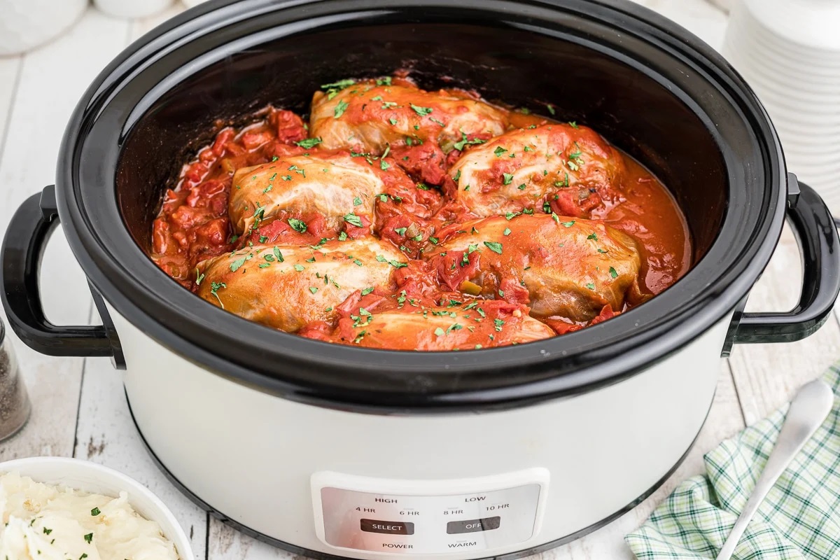 How Long To Cook Cabbage Rolls In Slow Cooker
