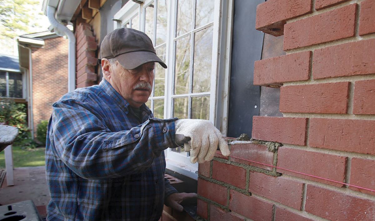 How To Build A Brick Veneer Wall