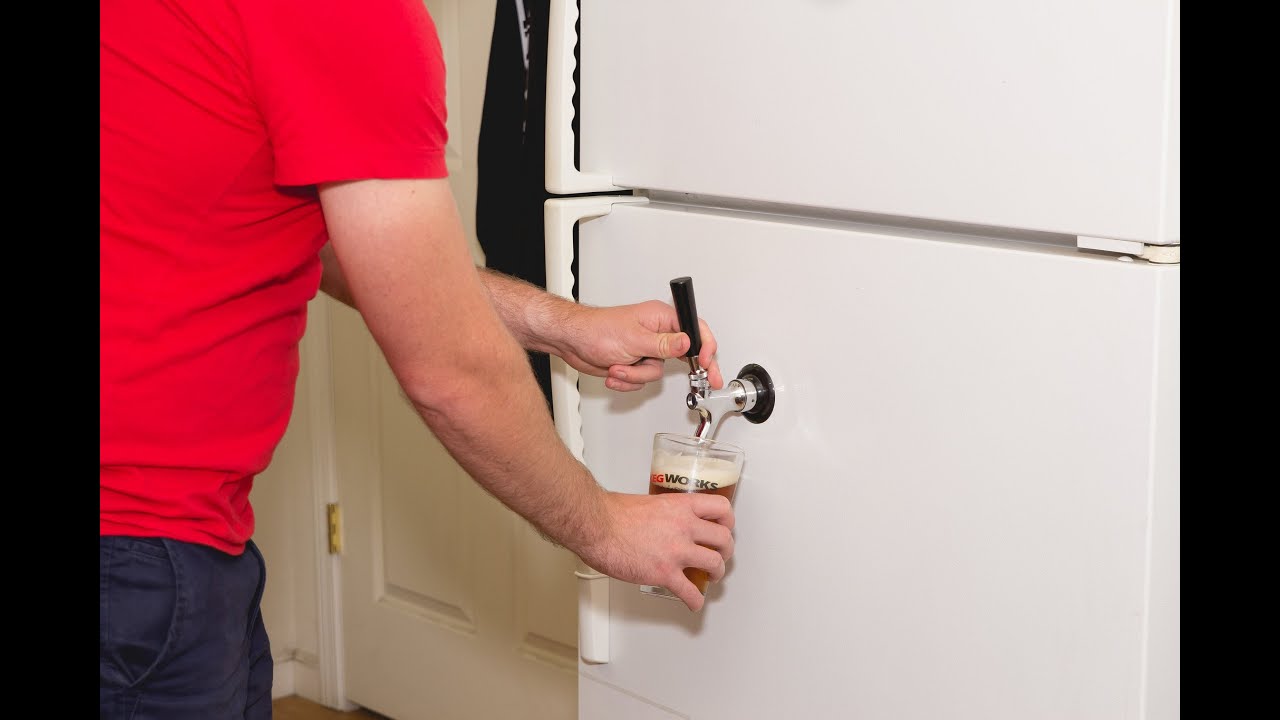How To Build A Kegerator Out Of A Refrigerator