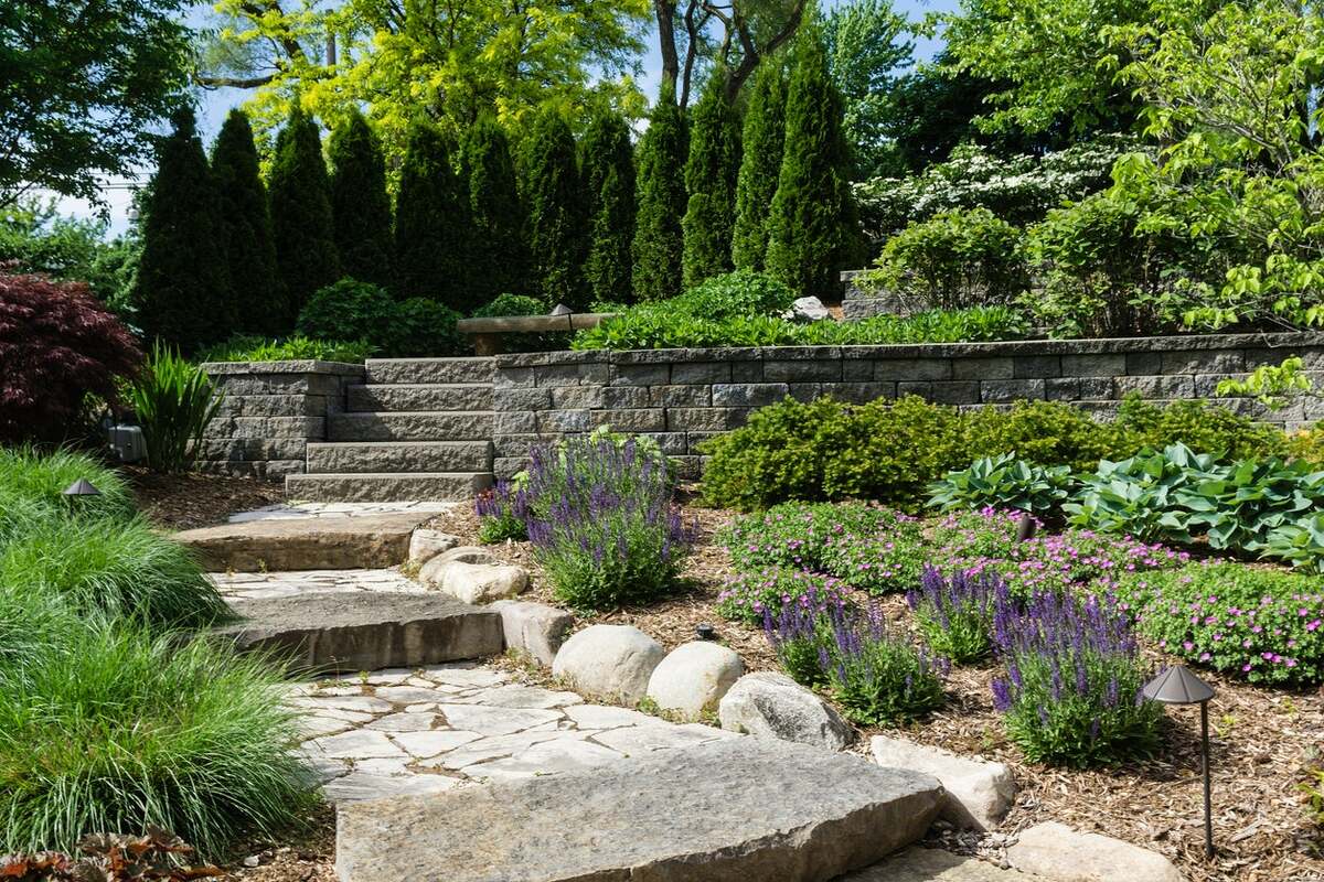 How To Build A Rock Wall With Mortar And Line Your Yard With Charm