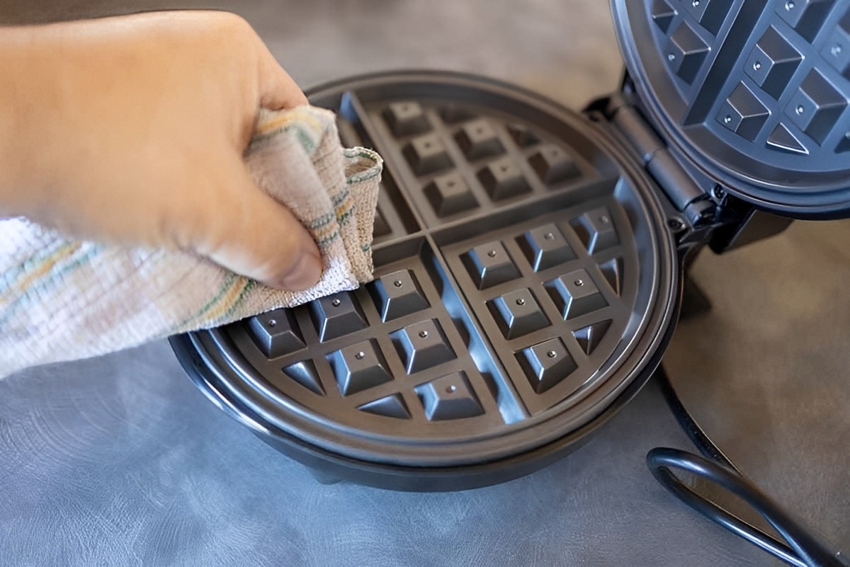 How To Clean A Ceramic Waffle Iron Burn Stains