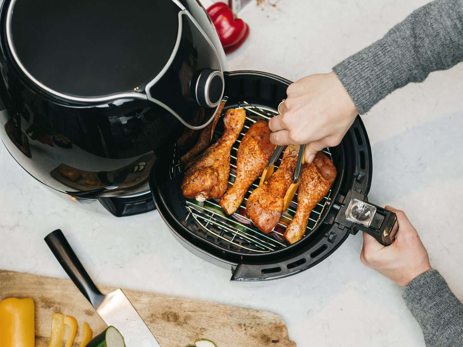 How To Clean An Air Fryer To Remove Baked-On Food And Grease