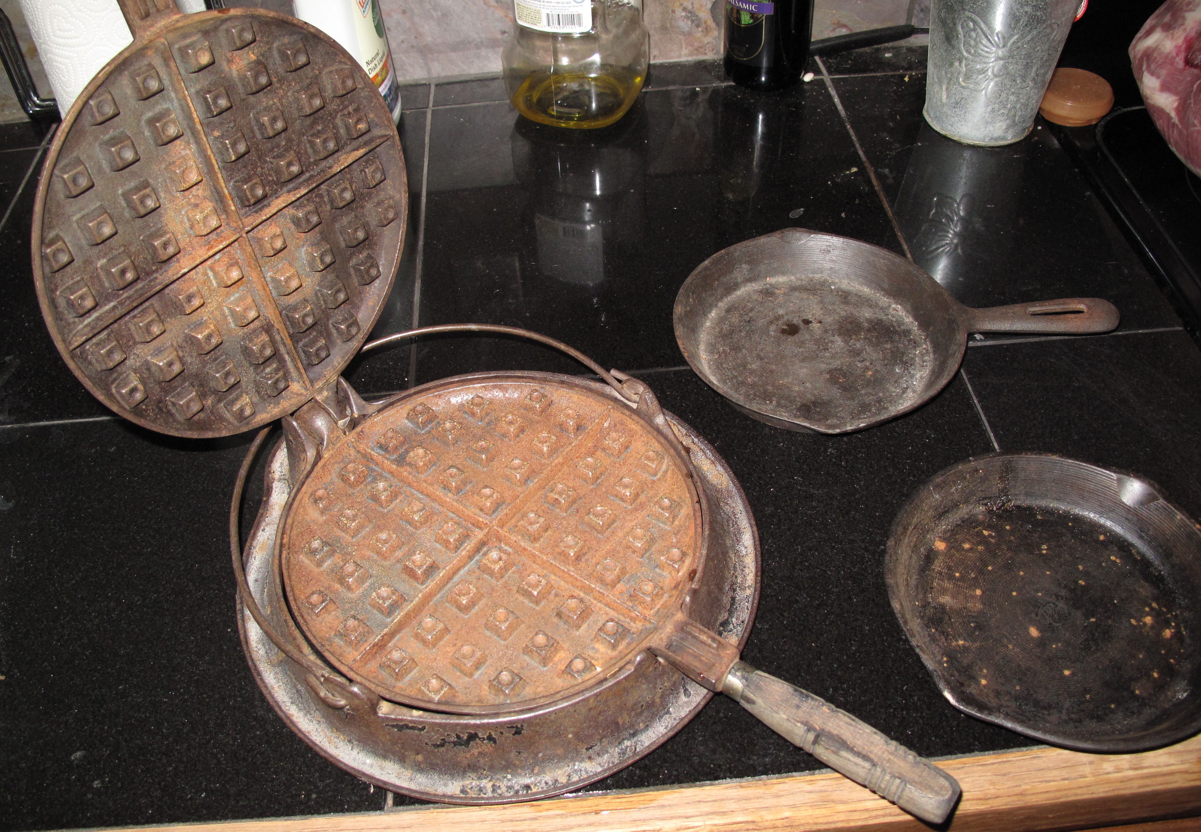How To Clean An Antique Waffle Iron