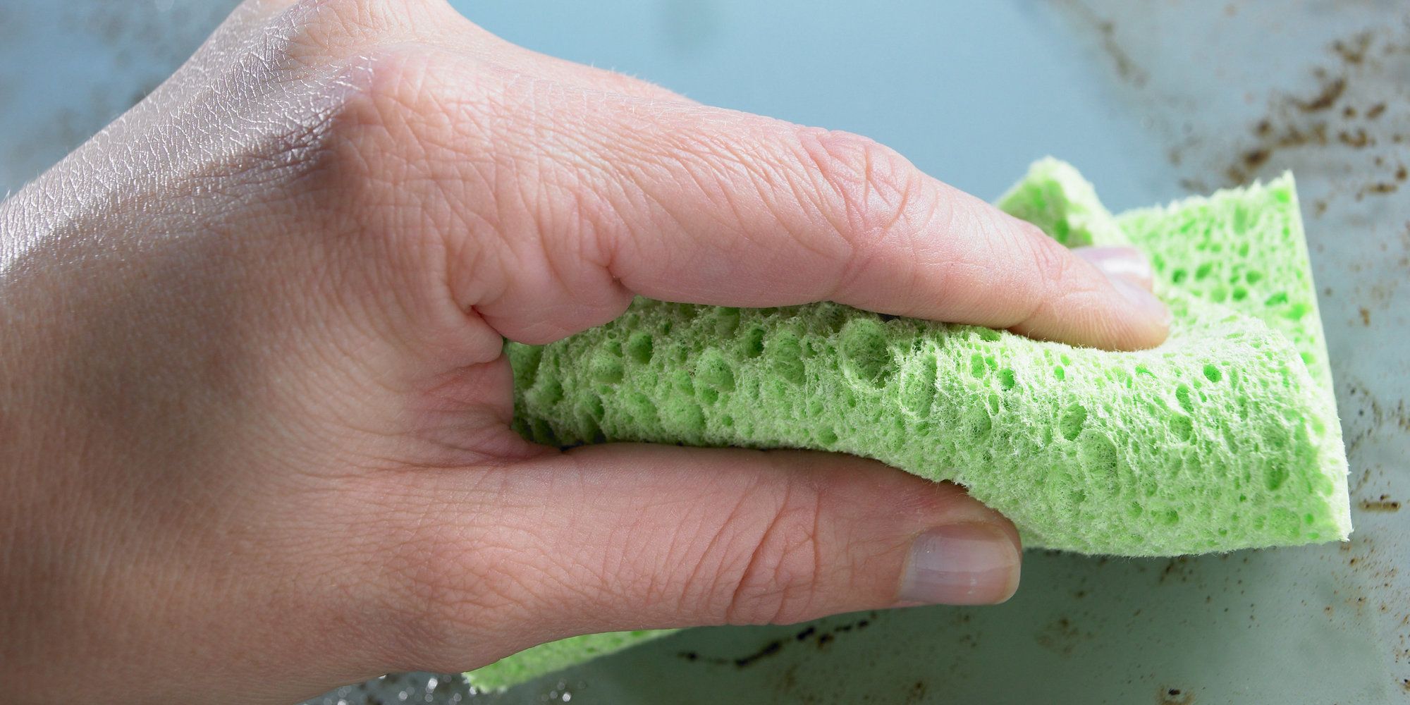 How To Clean And Disinfect A Kitchen Sponge