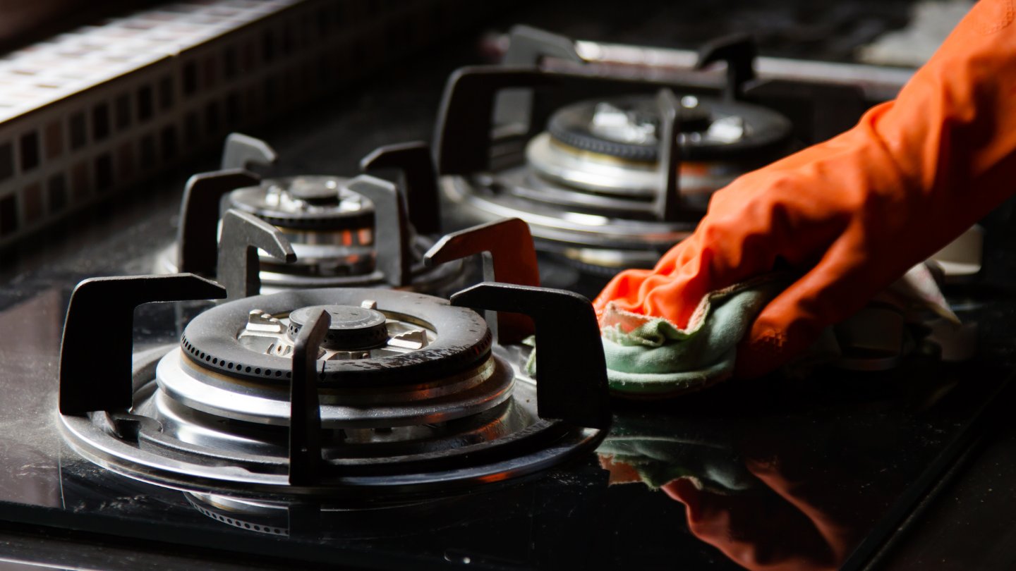 How To Clean Burnt Stove Burners