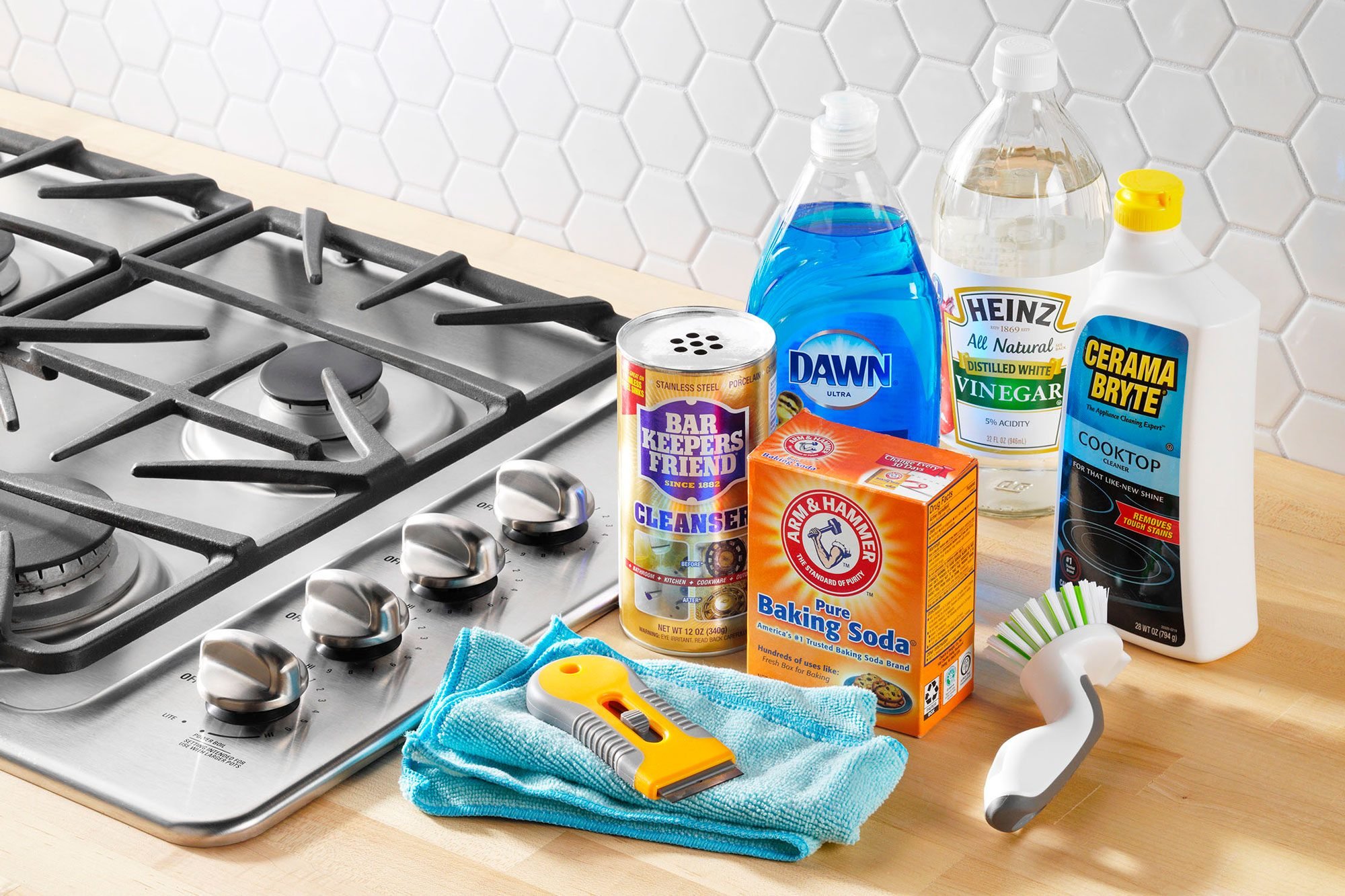 How To Clean Gas Cooktop