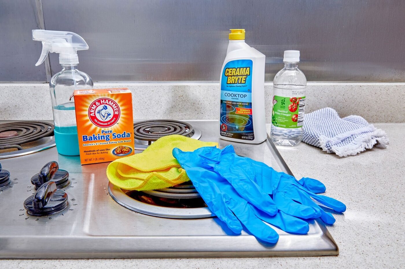How To Clean Stove Burners With Baking Soda