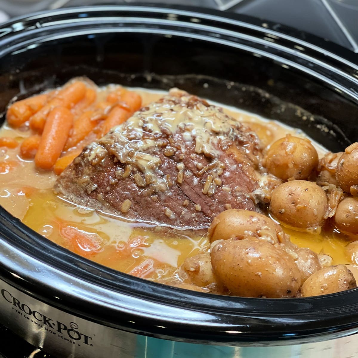 How To Cook Roast with Potatoes in a Slow Cooker