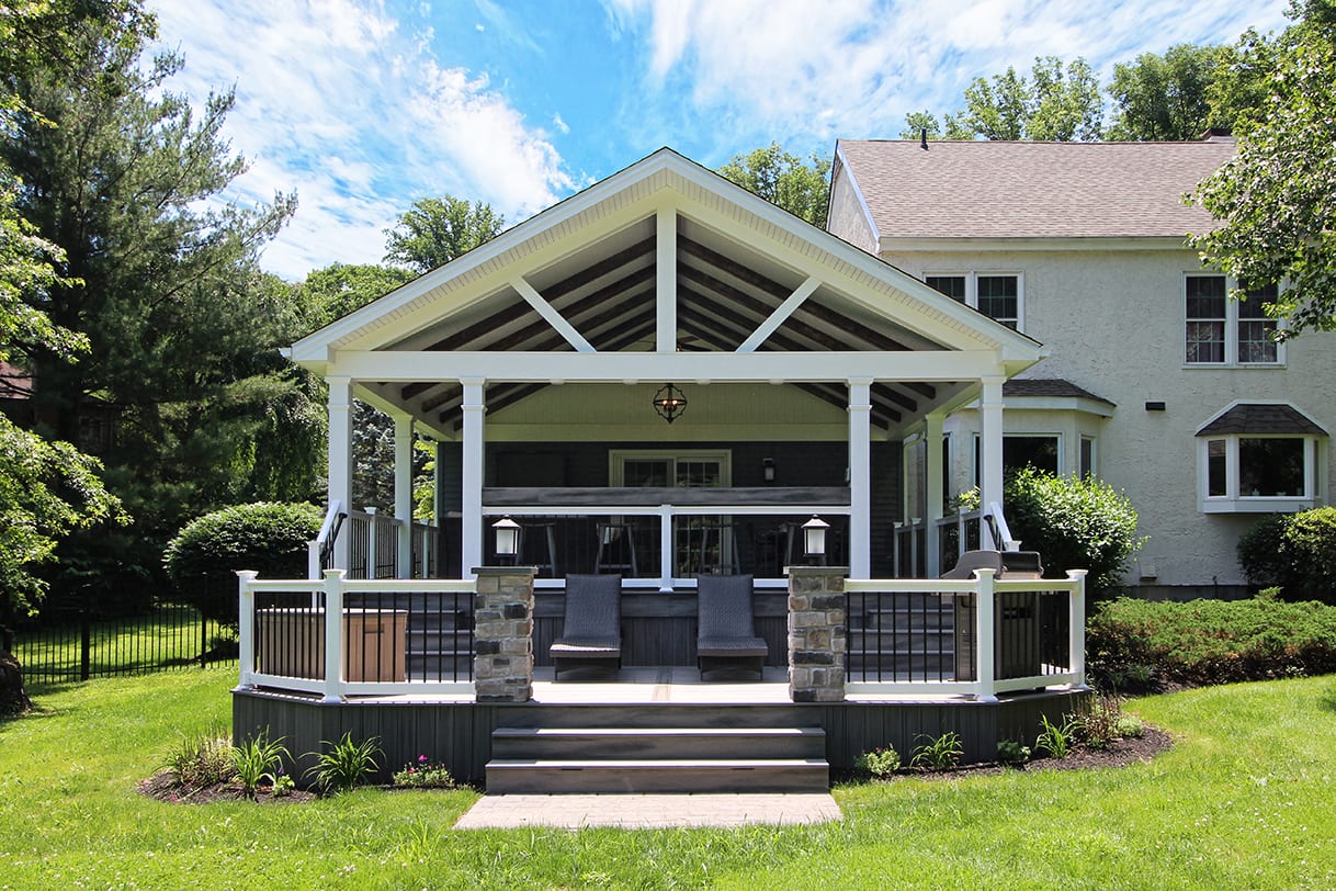 How To Design A Covered Back Porch And Extend Your Living Space