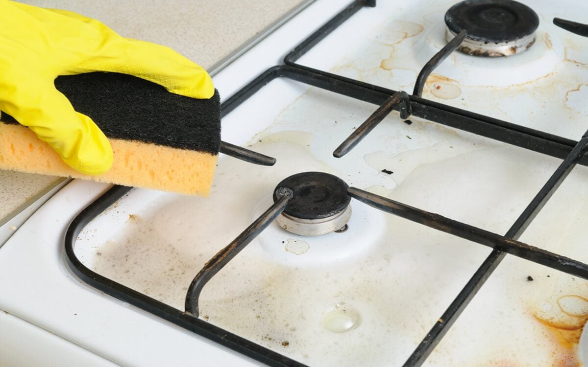 How To Easily Get Black Stuff Off Stove Burners