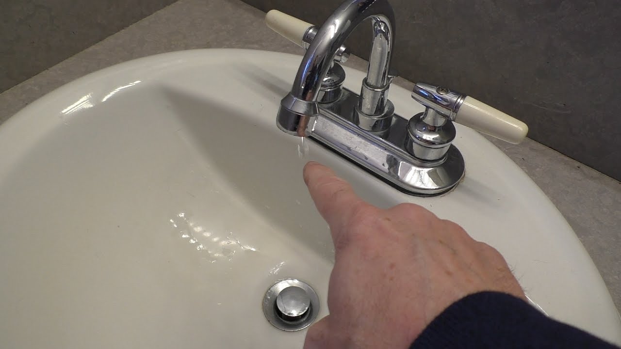 How To Fix A Leaking Bathroom Sink Faucet