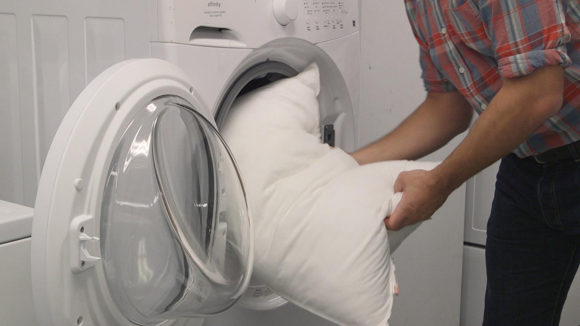 How To Fluff Pillows In The Dryer