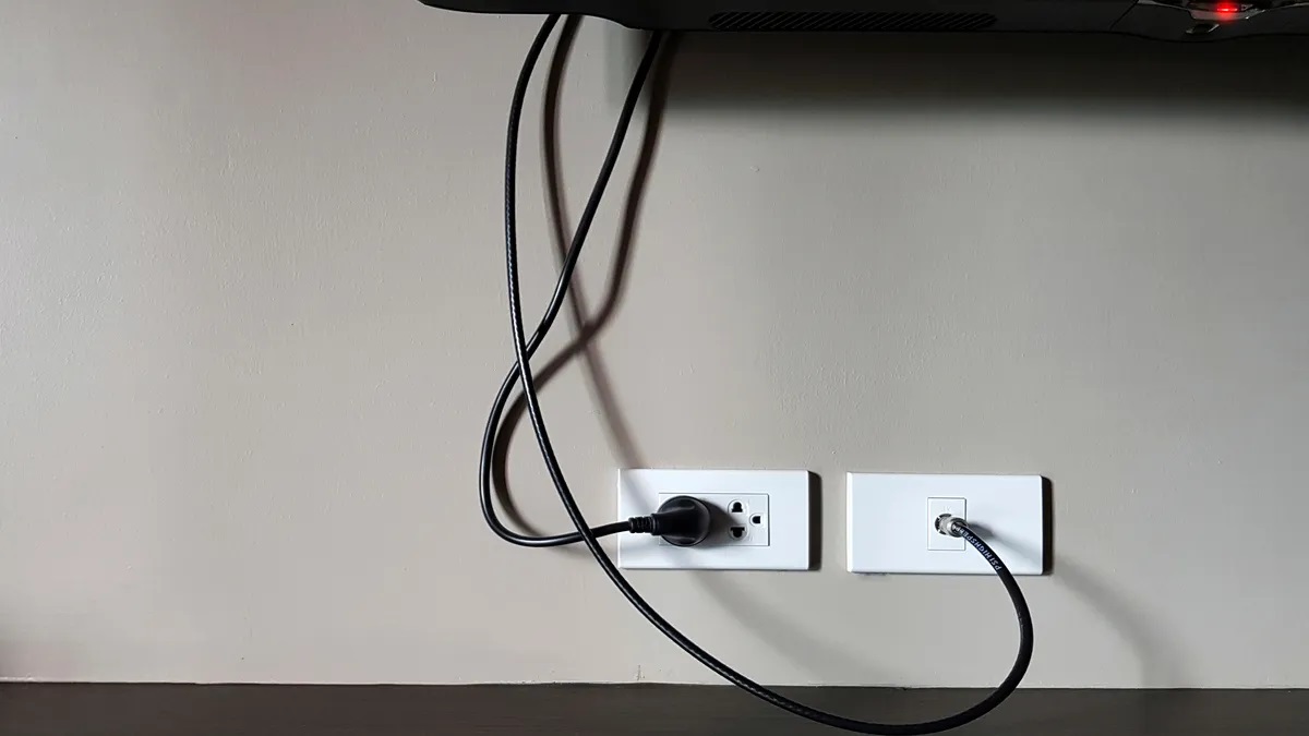 How To Get An Electrical Cord Through A Wall