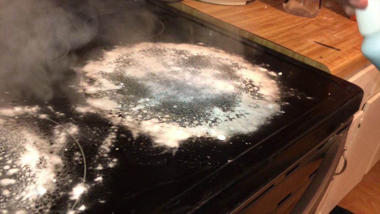 How To Get Burnt Milk Off Glass Cooktop
