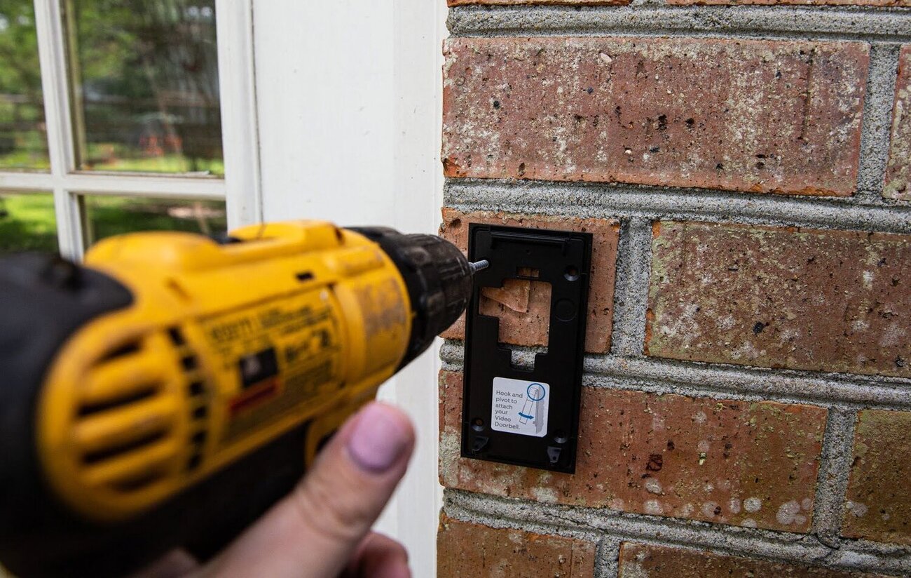 How To Install Ring Doorbell On Brick