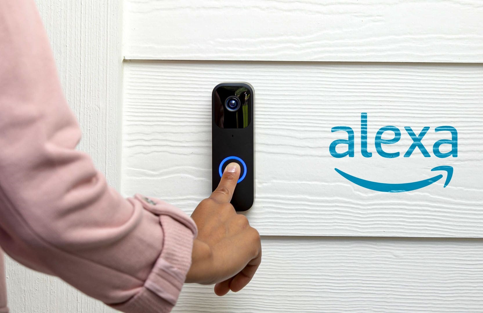 Ring video best sale doorbell alexa