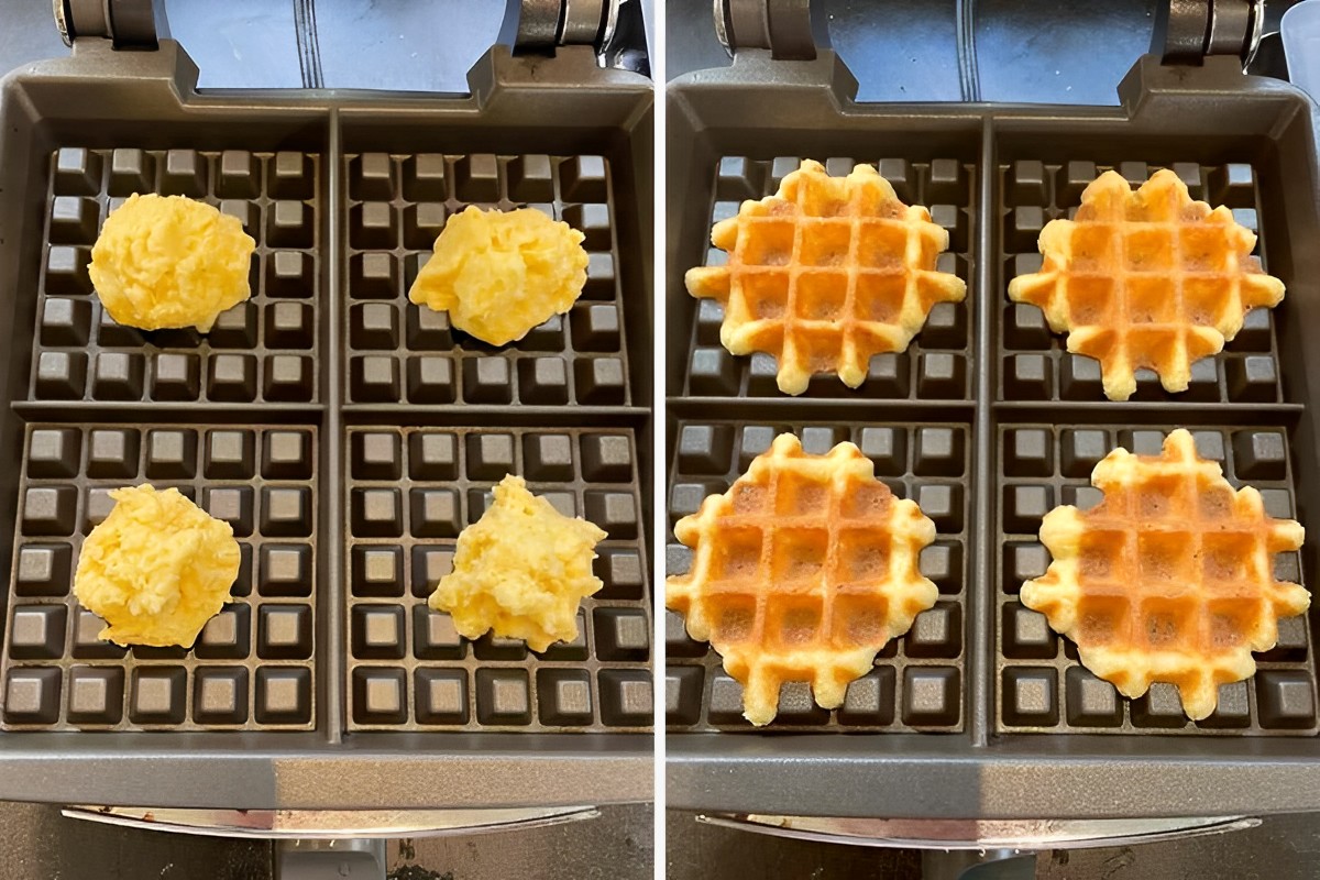 How To Make Butter Wafer Cookies In A Waffle Iron