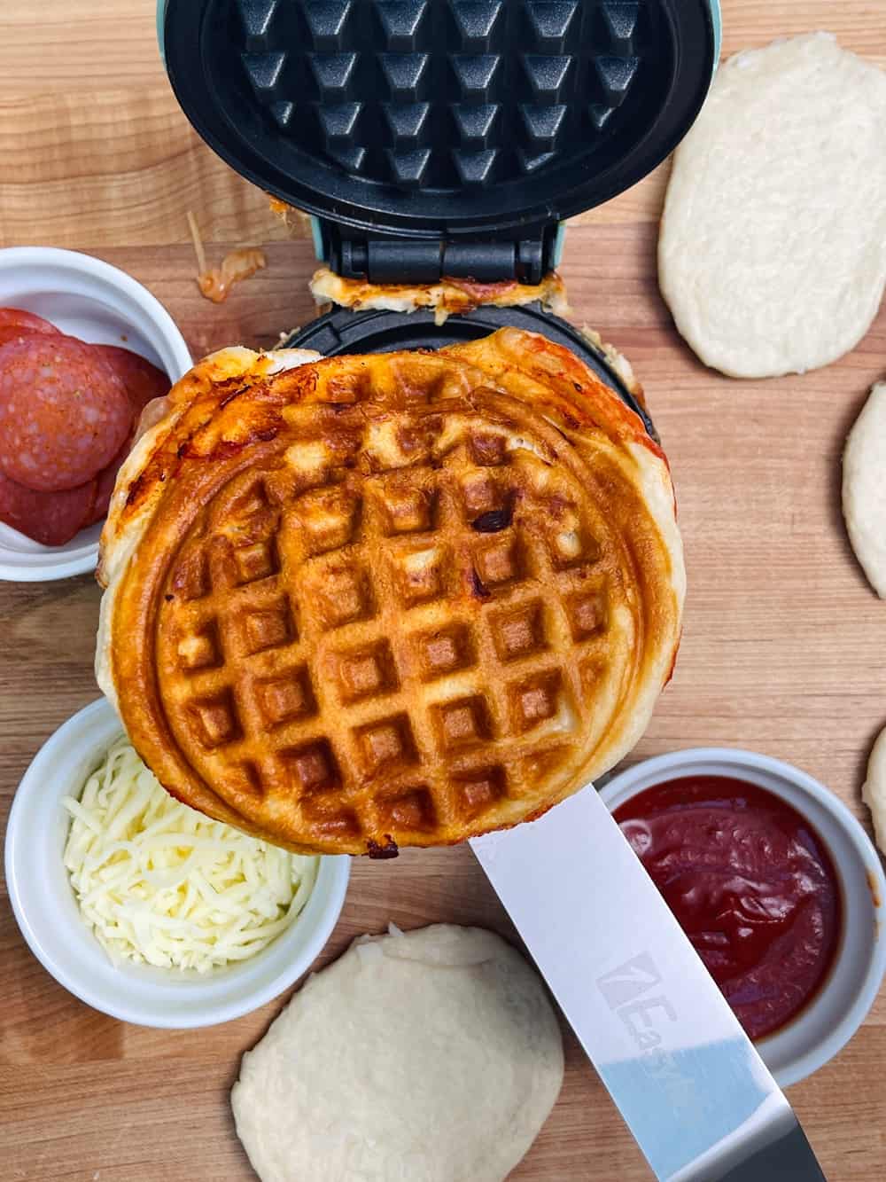 How To Make Pizza In A Waffle Iron