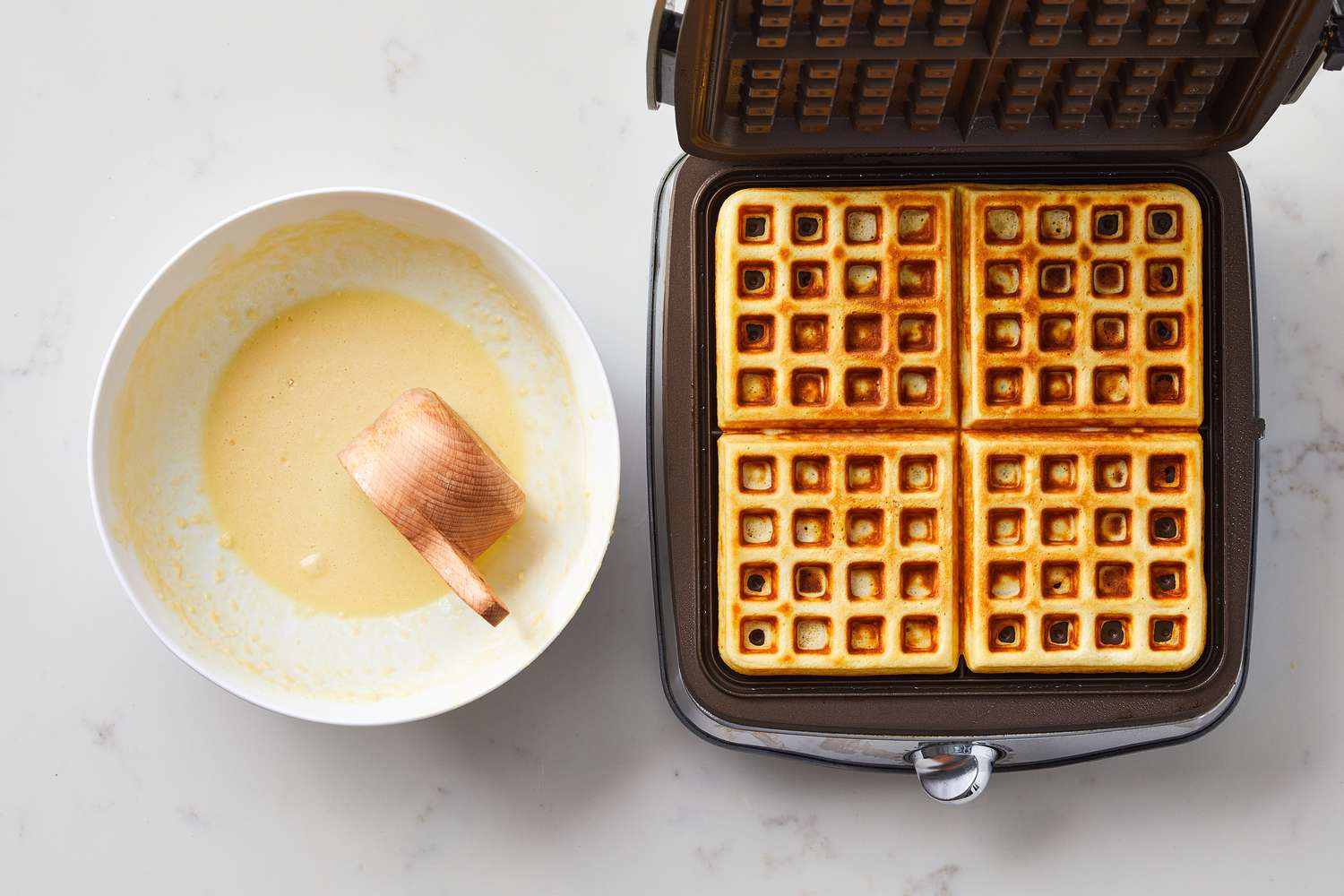 How To Make Waffle In A Waffle Iron