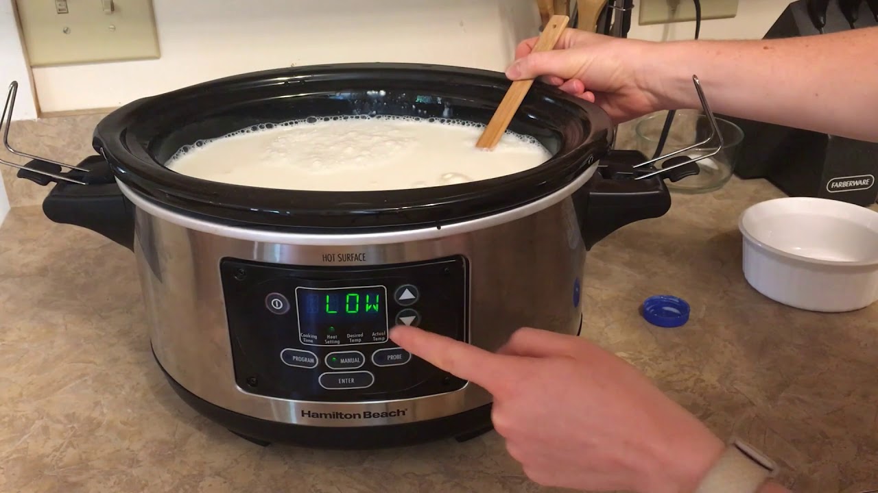 How To Make Yogurt Slow Cooker