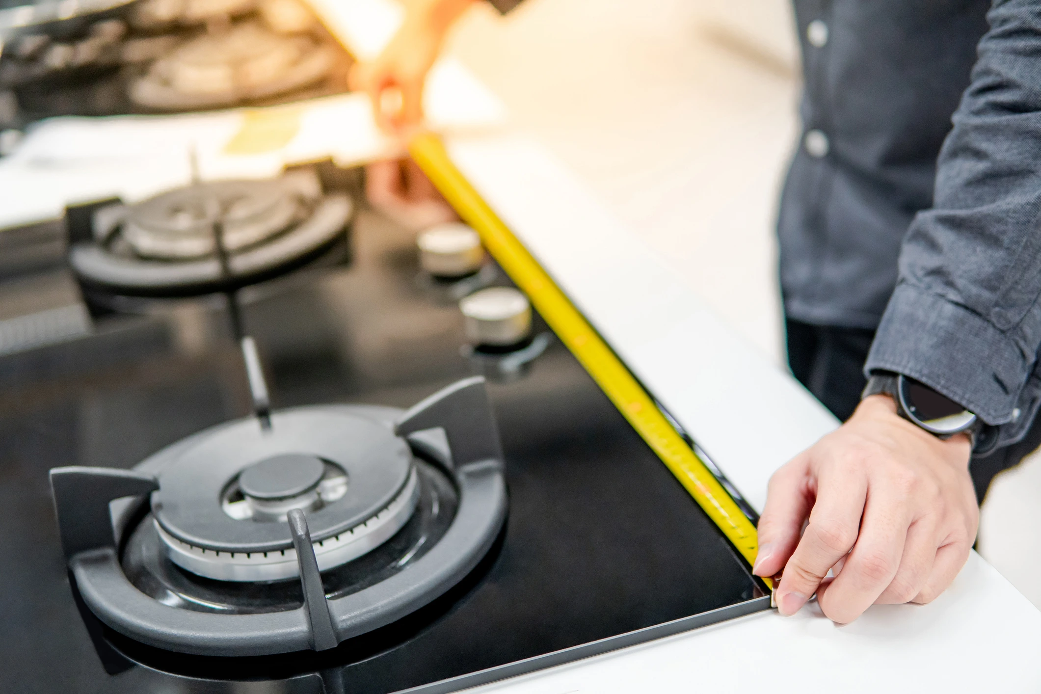 How To Measure Cooktop Size
