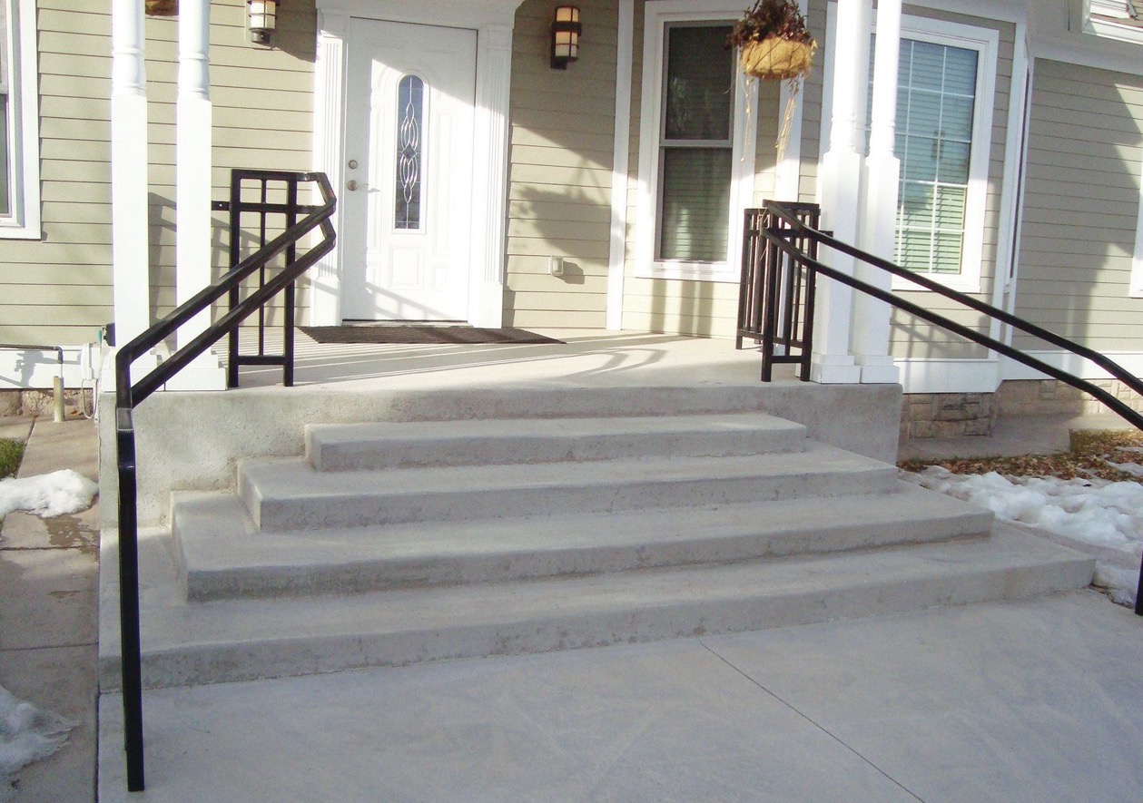 How To Pour Concrete Steps For A Porch Or Outdoor Entryway
