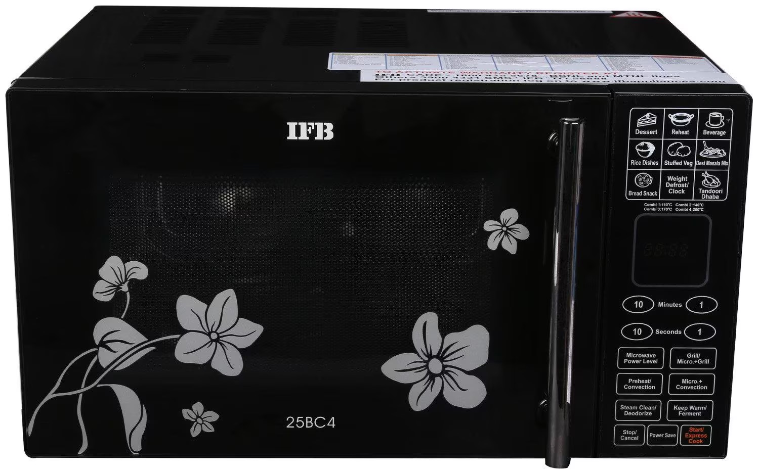 How To Preheat IFB 25Sc3 Microwave Oven