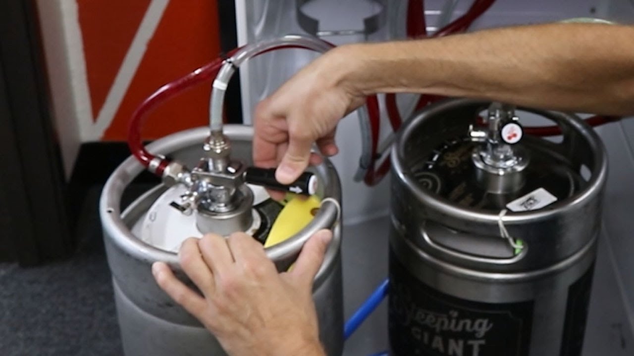 How To Remove A Keg From A Kegerator