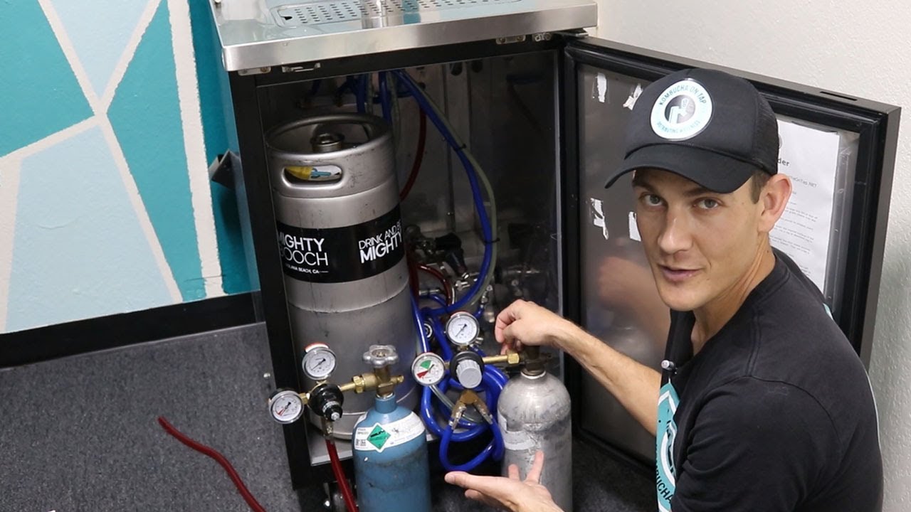 How To Set Up A Kegerator With Co2 For Kombucha