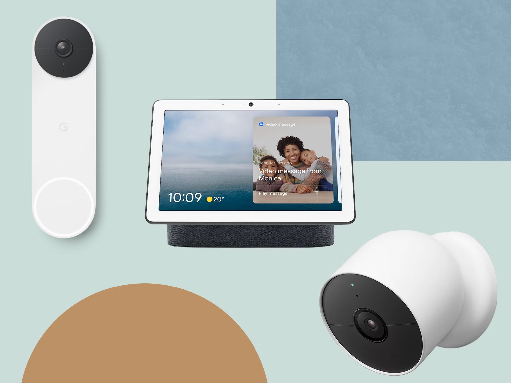 Nest hello and 2024 google home hub