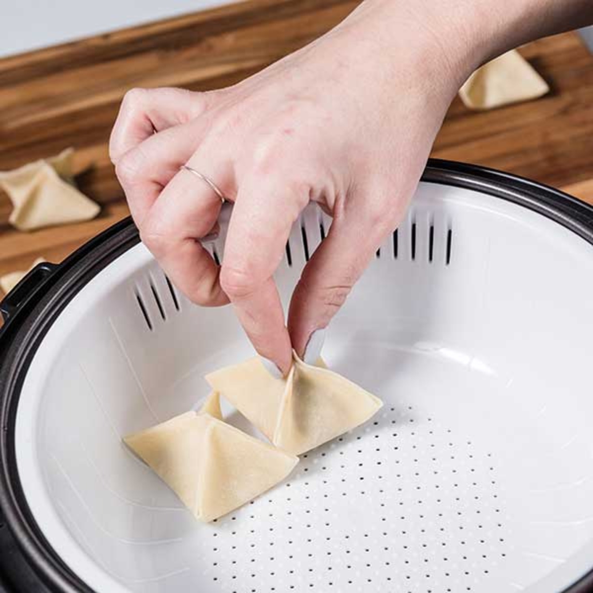 How To Steam Dumplings In Rice Cooker