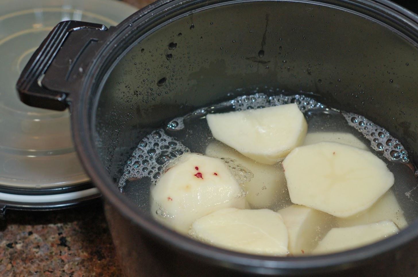 Steam peeling potatoes фото 36