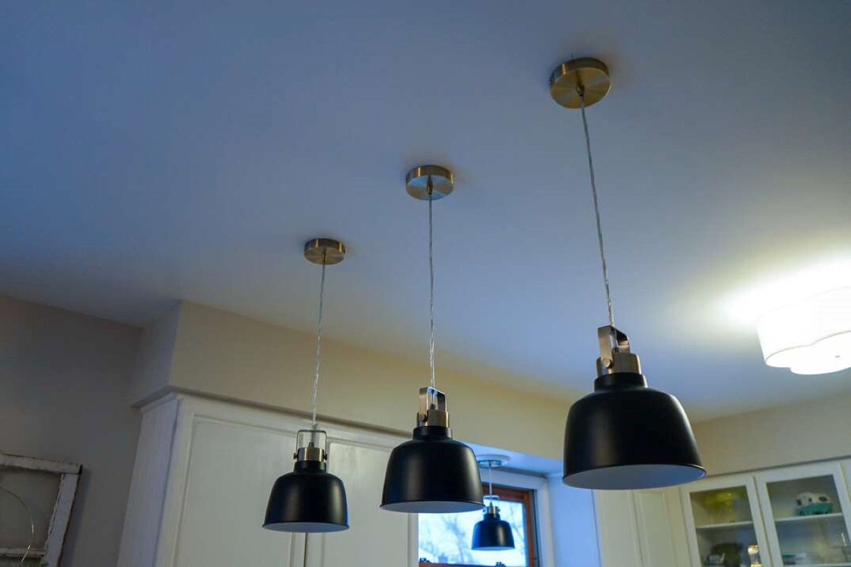 How To Straighten A Pendant Light Electrical Cord