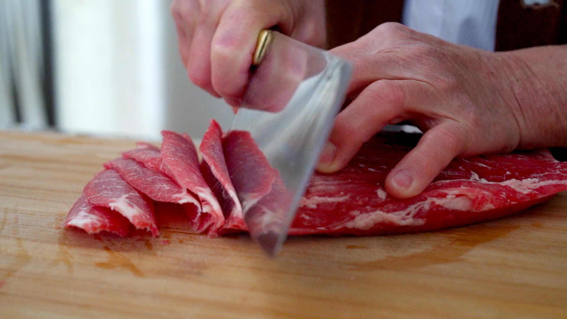 How To Thinly Slice Beef For Hot Pot