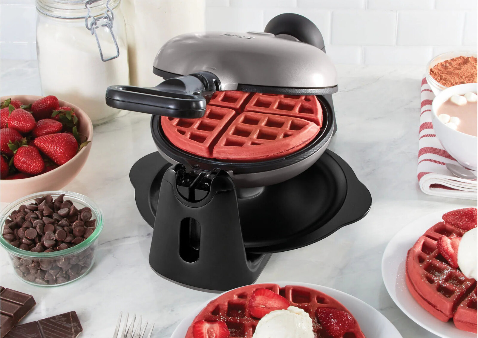 How To Use A Flip Waffle Iron