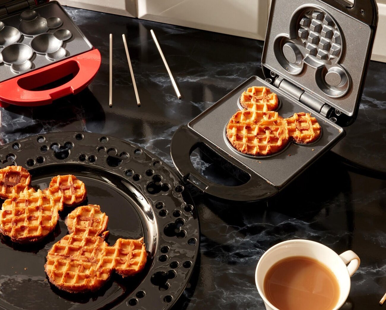How To Use A Mickey Mouse Waffle Iron