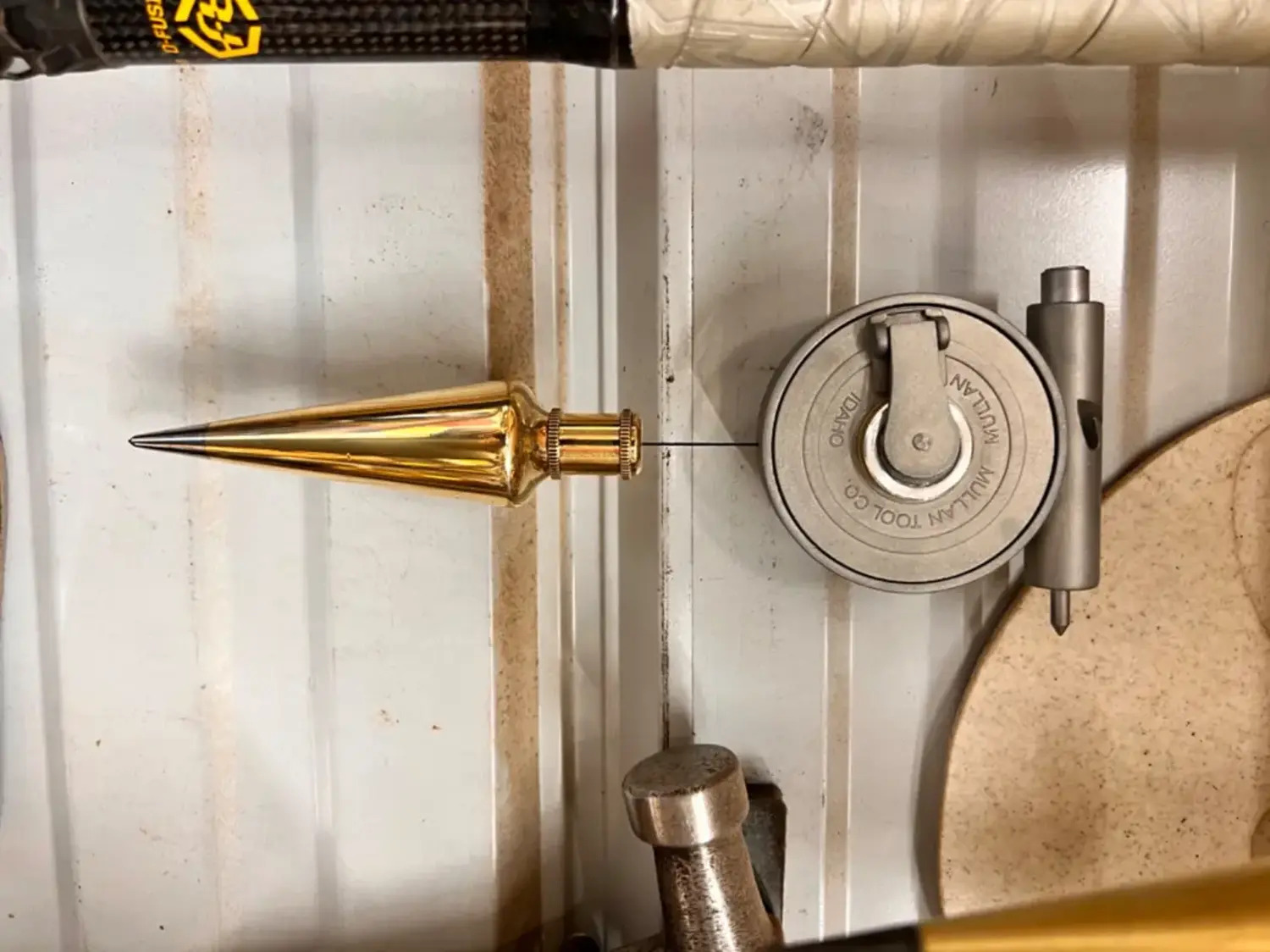 How To Use A Mullen Magnetic Plumb Bob With Magnetic Attatchment
