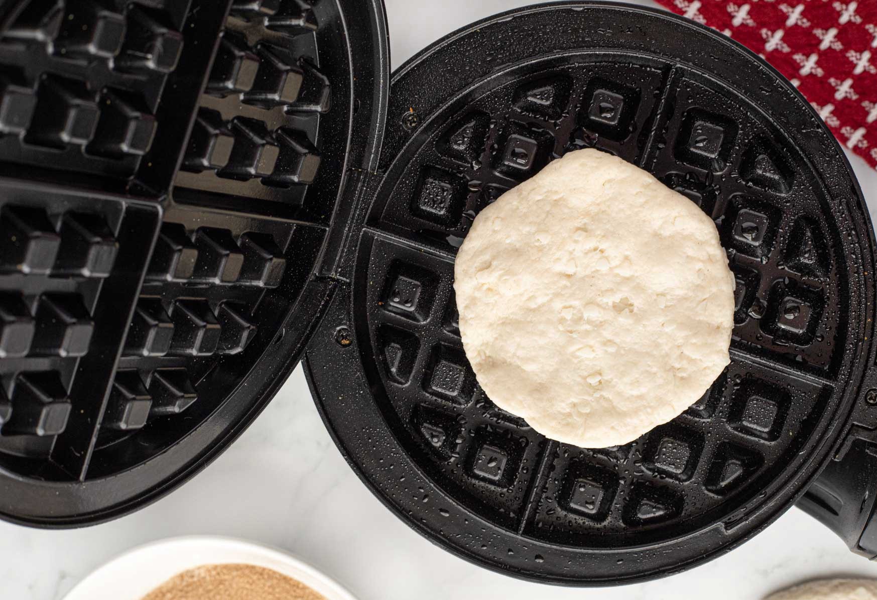How To Use Biscuit Dough In A Waffle Iron