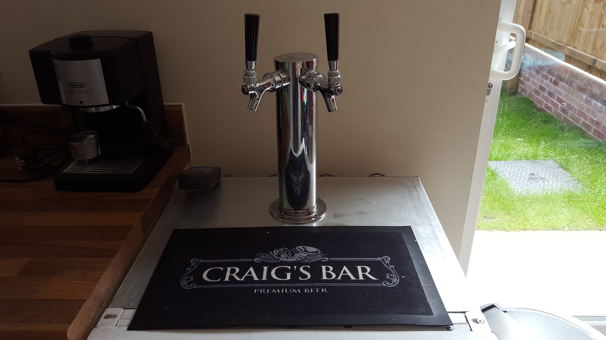 How To Use Drip Tray With Drain In Kegerator