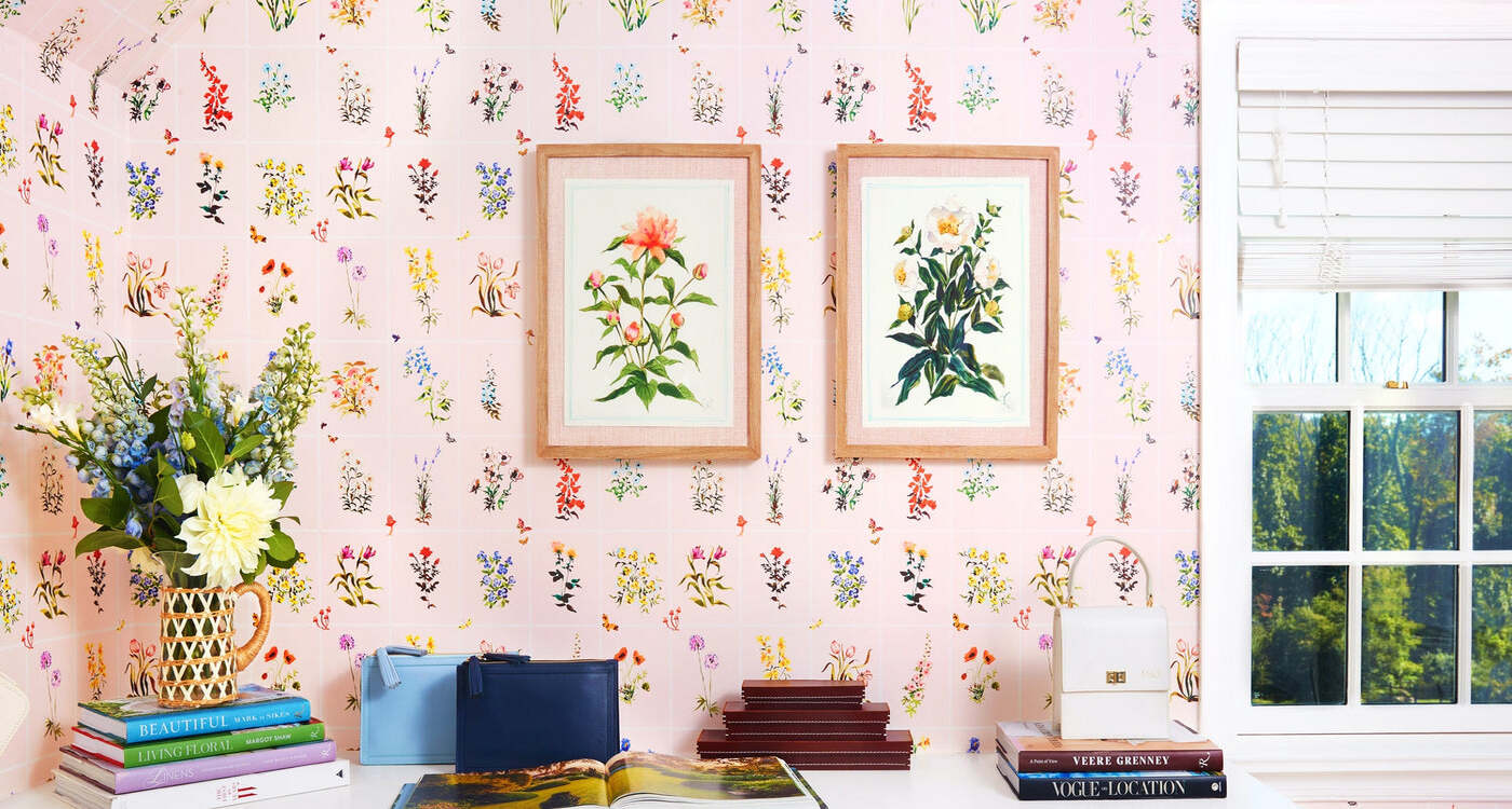I Spy DIY X Chasing Paper Botanical Wallpapers Are Totally Dreamy