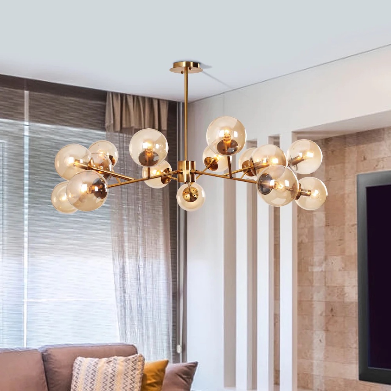 Living Room Chandelier Ideas: 15 Beautiful Centerpiece Designs