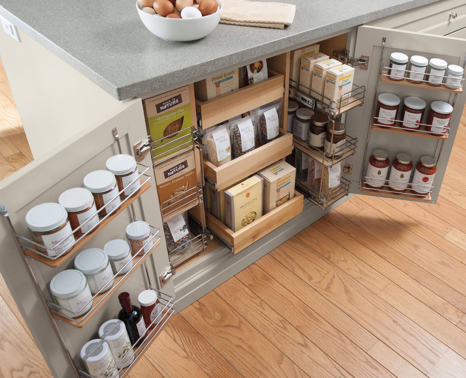 Organizing A Small Kitchen Without A Pantry: 10 Solutions