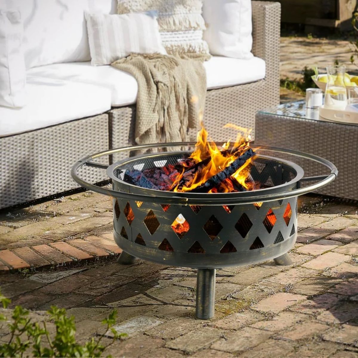 Outdoor Fire Pits Are On Sale Now At Walmart