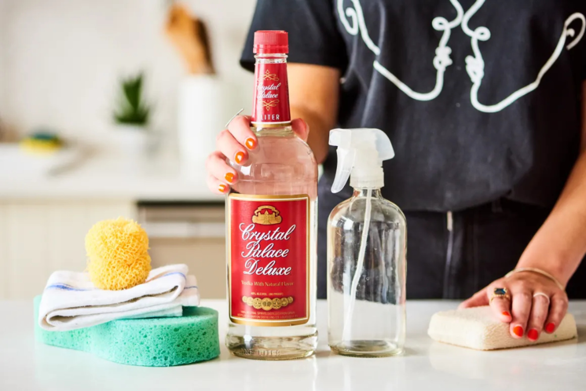 Surprising Things You Can Clean With Vodka