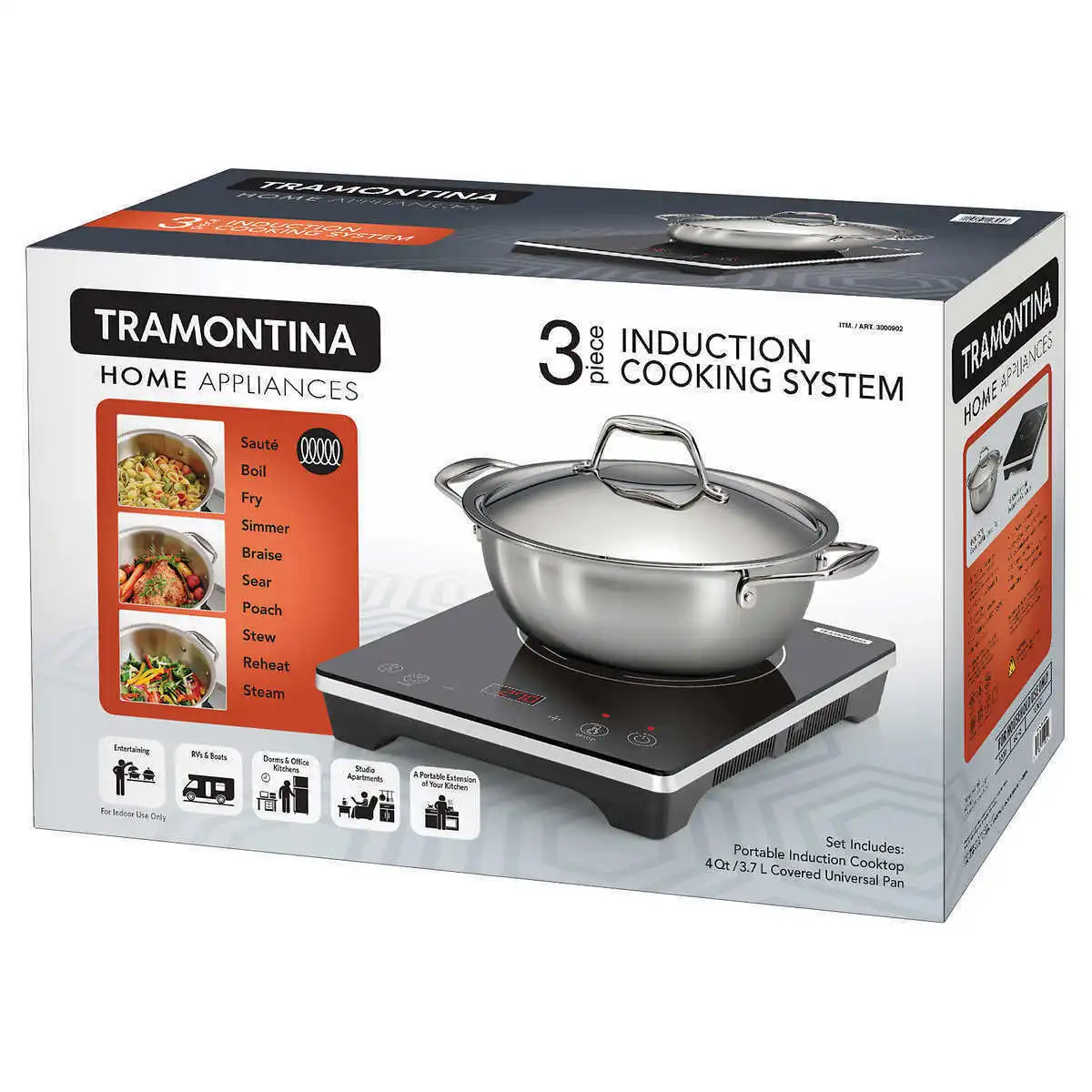 How To Use The Tramontina Induction Cooktop